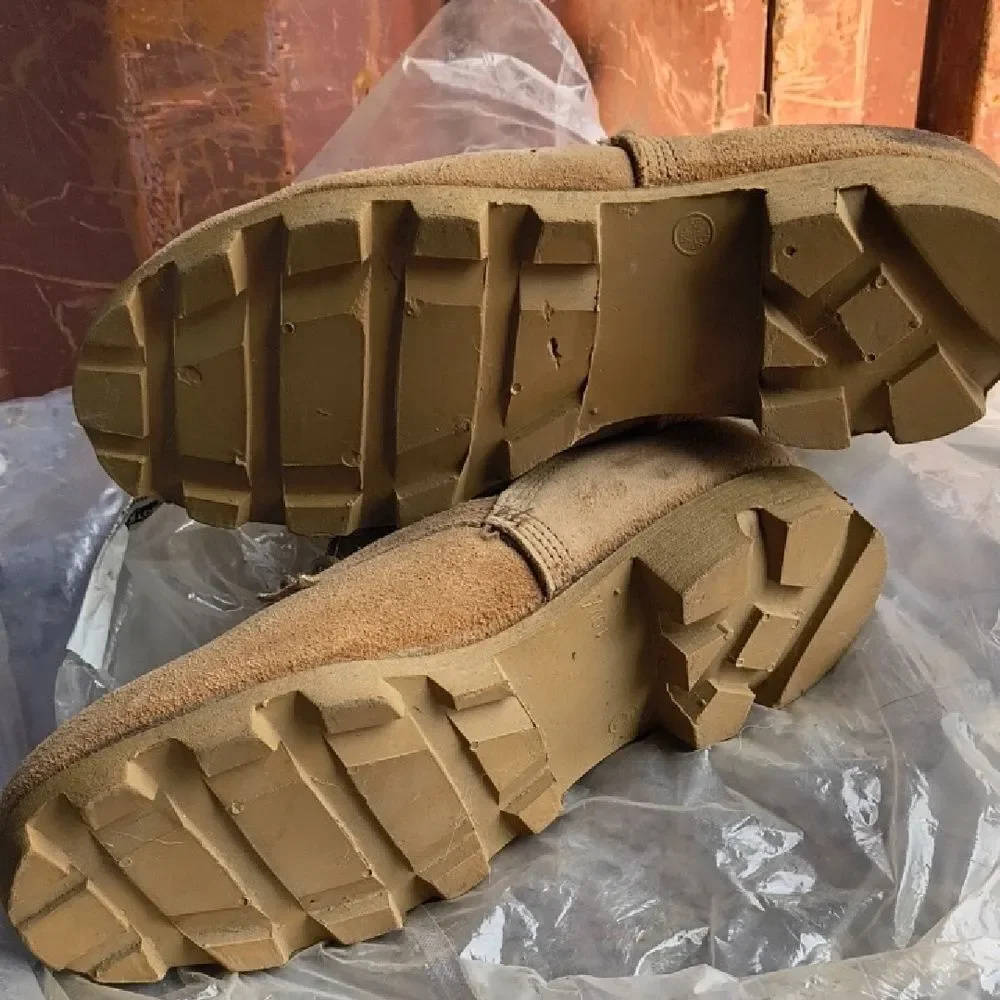 Men's Tan Combat Boots